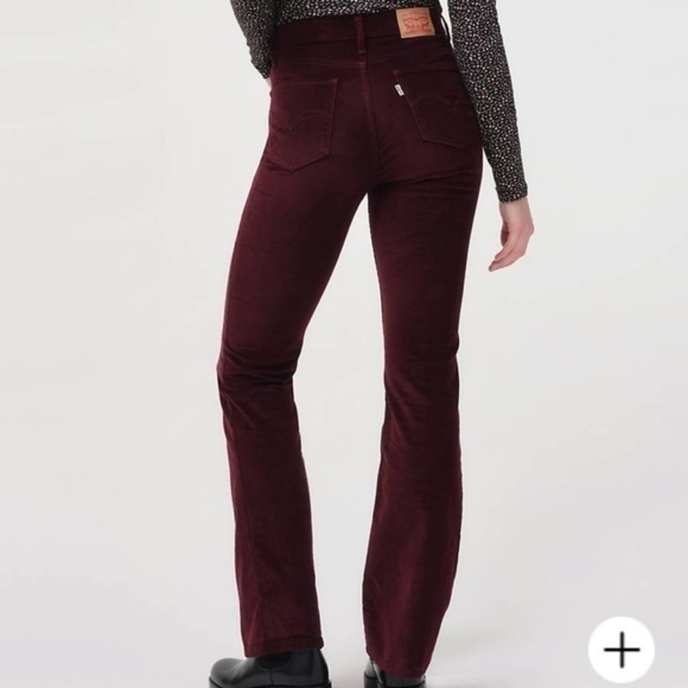 725 HIGH RISE BOOTCUT WOMEN'S CORDUROY PANTS​ - Picture 3 of 3
